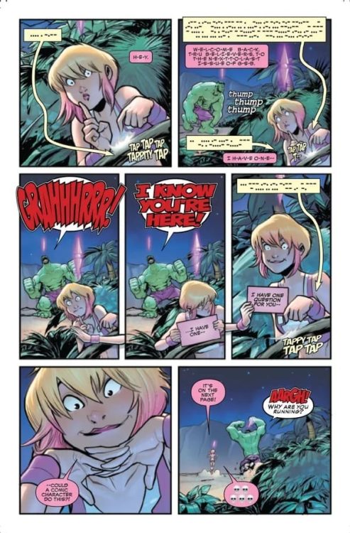 Gwenpool Strikes Back Pg Monkeys Fighting Robots