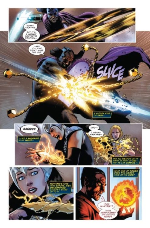 marvel comics exclusive preview valkyrie jane foster