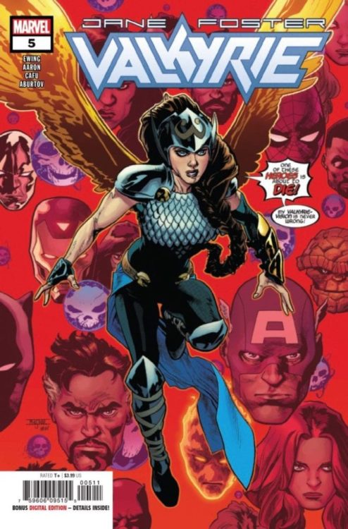 marvel comics exclusive preview valkyrie jane foster