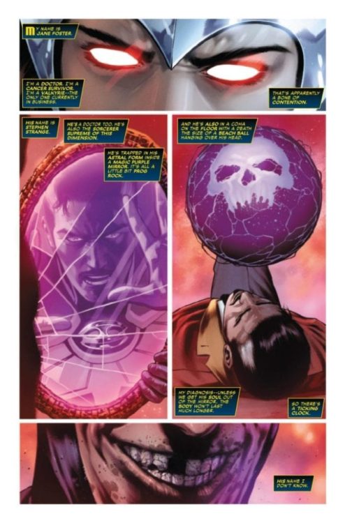 marvel comics exclusive preview valkyrie jane foster