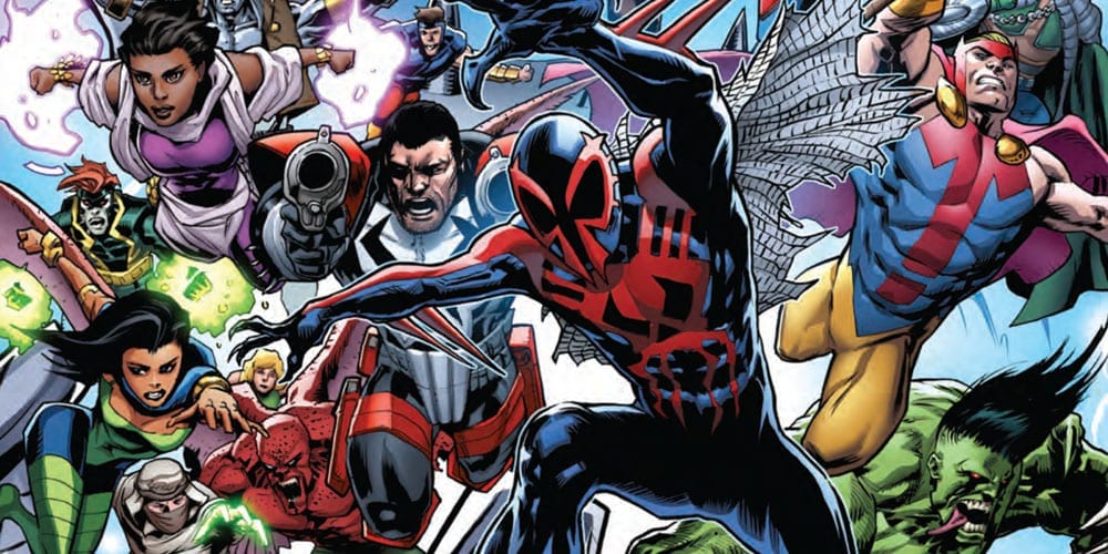 marvel comics 2099 alpha #1 exclusive preview