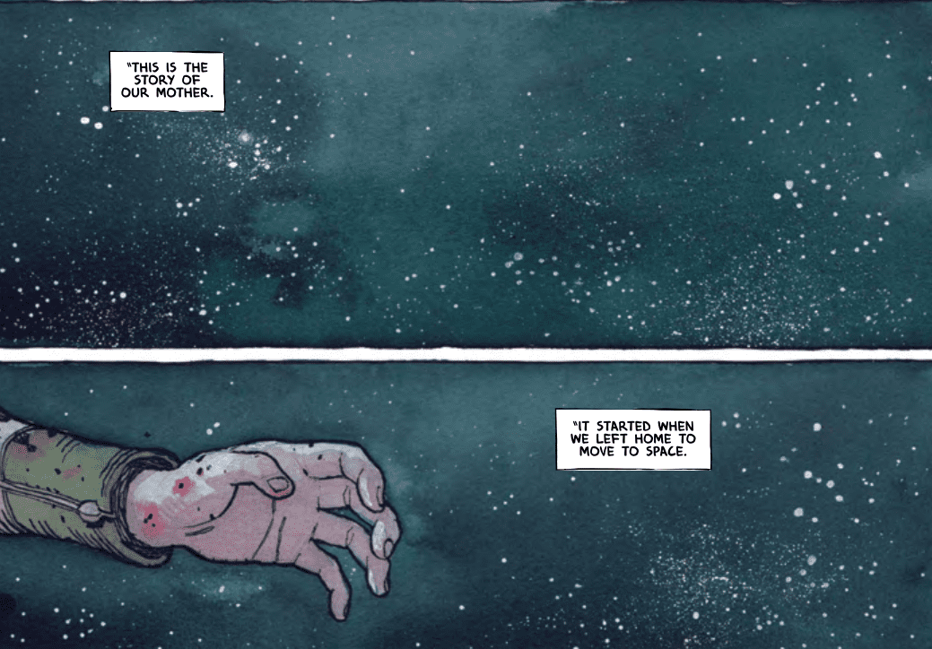 Sentient One Review: SENTIENT #1 - Terrified & Alone In The Endless Void