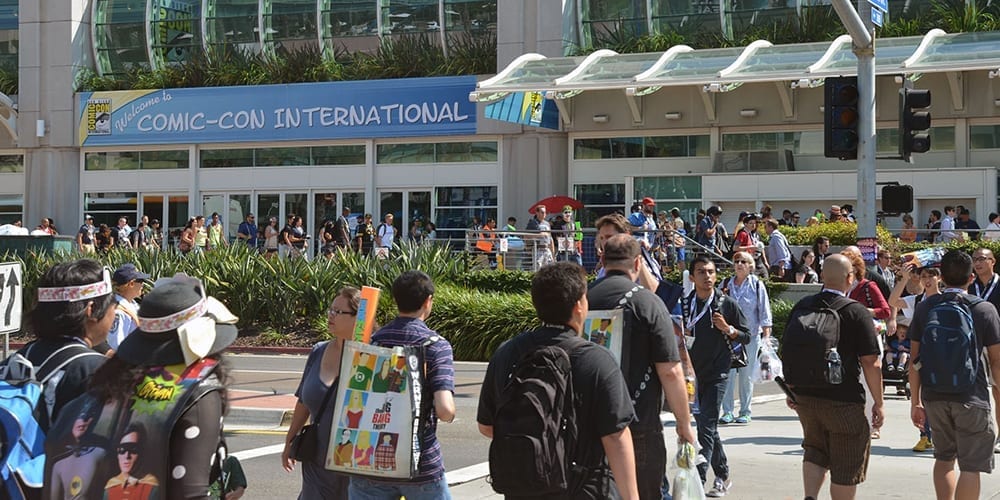 50 years of san diego comic-con infographic