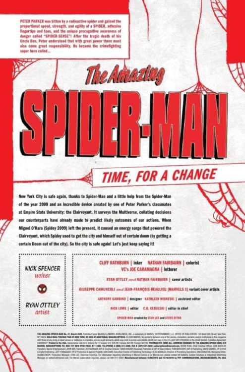 Exclusive Marvel Comics Preview: AMAZING SPIDER-MAN #37