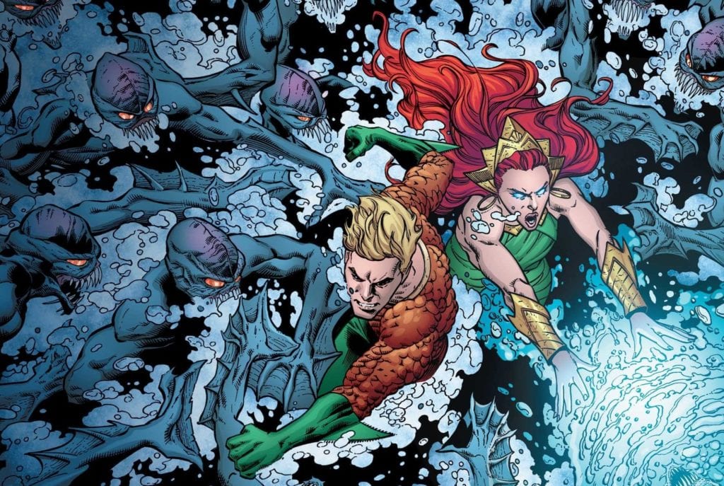 Review An Old Romance Blooms And A New Threat Emerges In Aquaman 56
