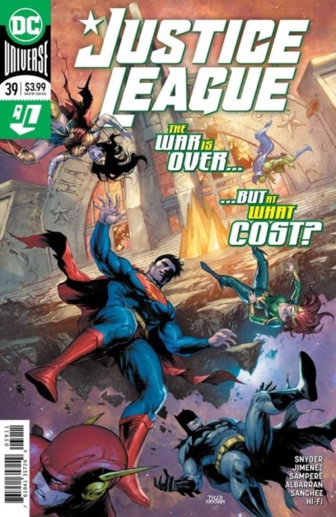 JUSTICE LEAGUE #39 Shows Us Why The World Still Needs Superheroes