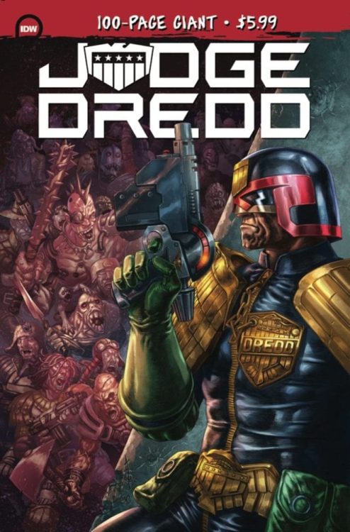 Judge Dredd 100-Page Giant, Quah Cover