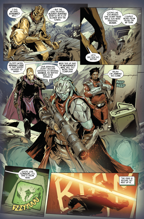 Star Wars: Bounty Hunters #1 page 2