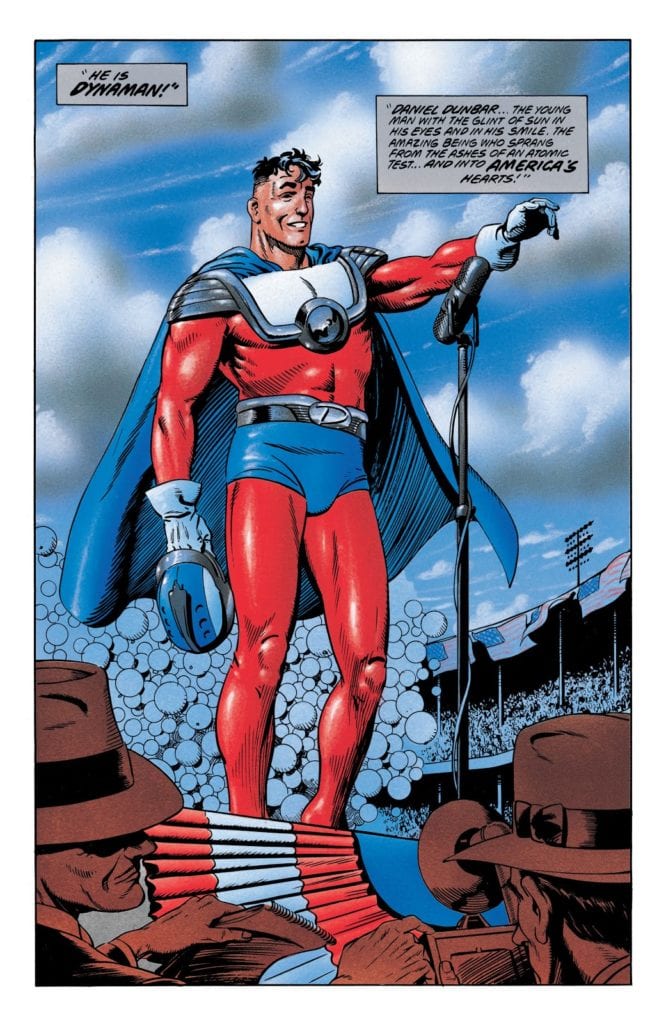JSA: The Golden Age Robinson Dynaman in his new costume