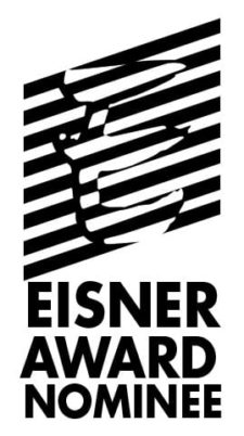 Eisner Award Nominee logo Eisner Award Nominee logo