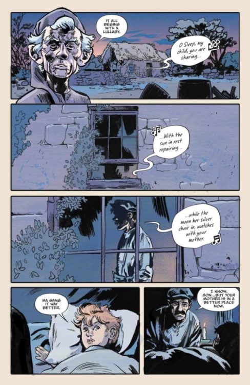 Jim Henson’s The Storyteller – Ghosts #3, lettering sample