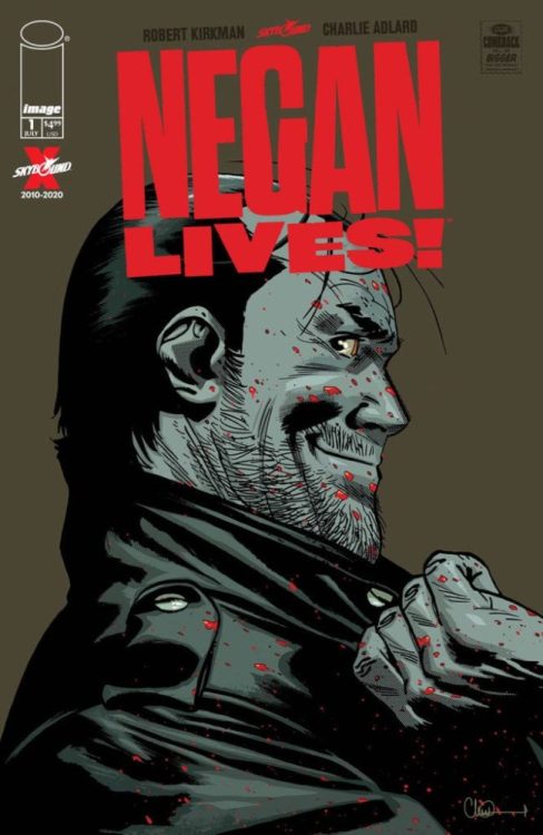 Negan Lives #1, cover Negan Lives #1, cover