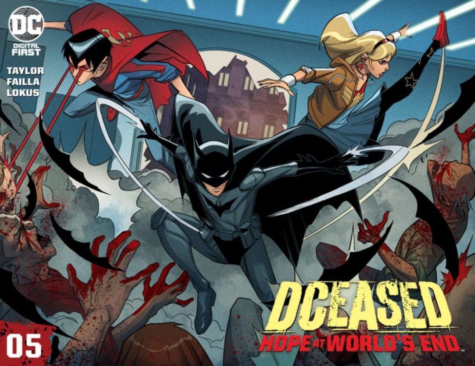 DCeased Hope At World's End #5, cover