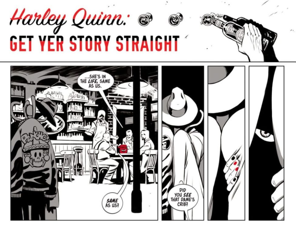 Harley Quinn Blaxk+White+Red, page 2