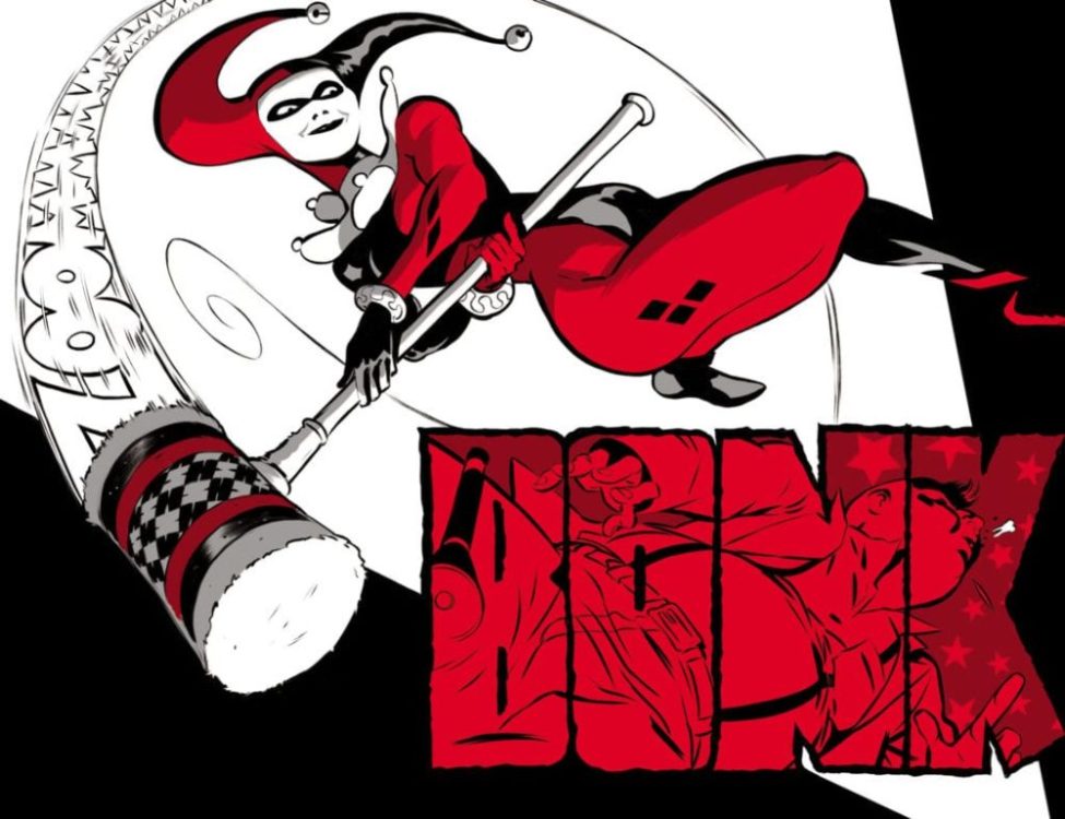 Harley Quinn Blaxk+White+Red, page 4