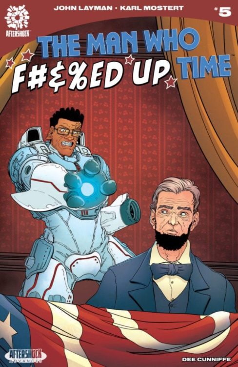 aftershock comics exclusive preview the man who effed up time #5