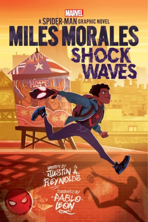 Mile Morales SW. Scholastic cover