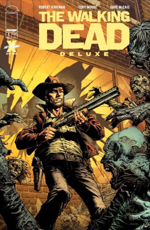 The Walking Dead #1, color cover
