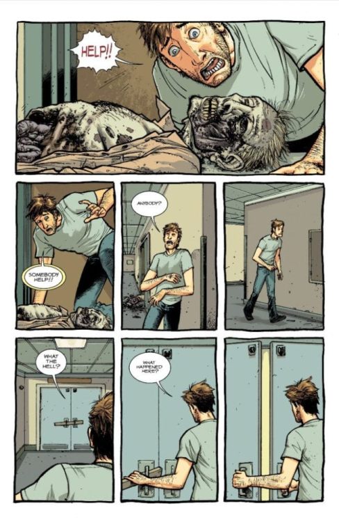 The Walking Dead #1, color page 2