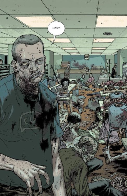 The Walking Dead #1, color page 3