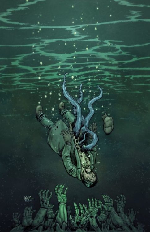 Miskatonic #1, Crook cover