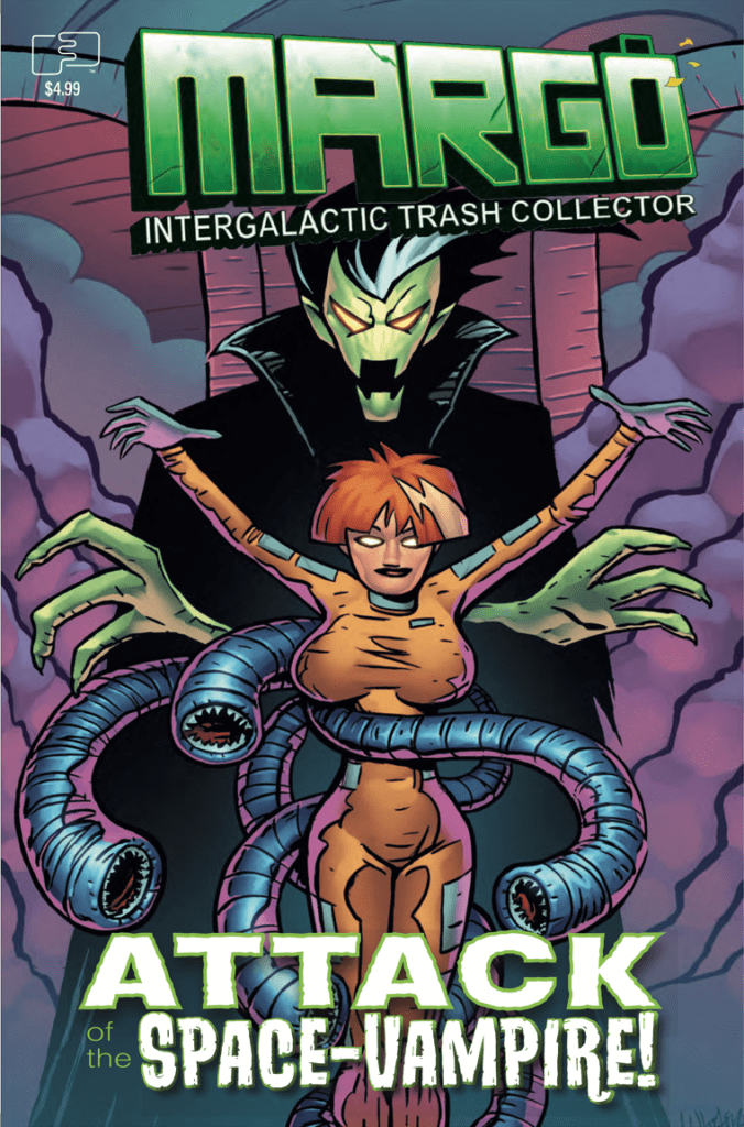 Margo: Attack Of The Space-Vampire Cover