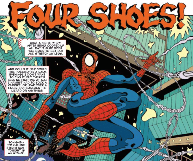 The Amazing Spider-Man #850 "Four Shoes" Opening
