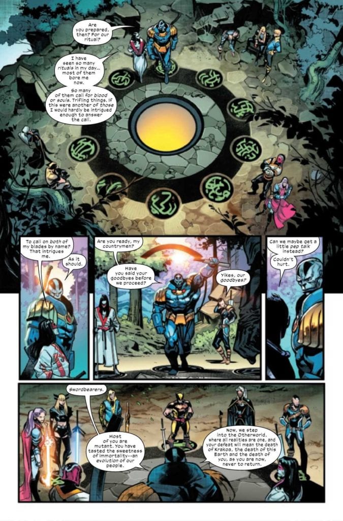 X of Swords Stasis, the X-Men