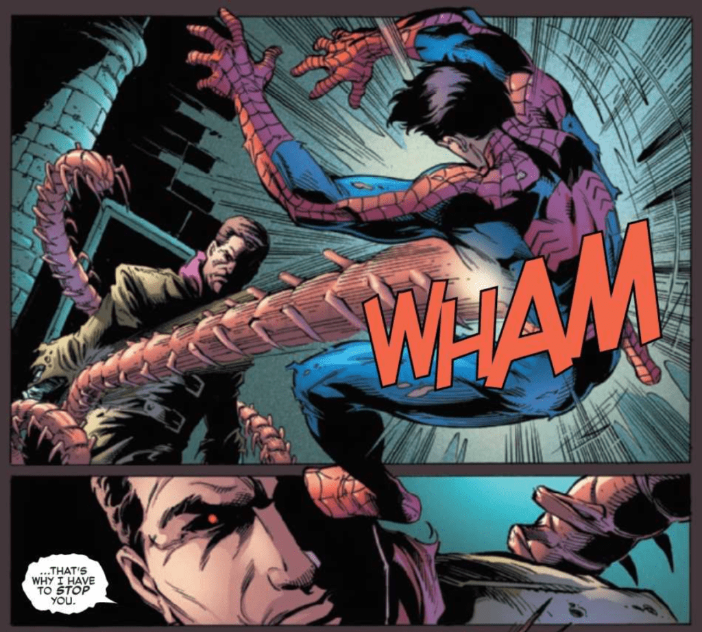 The Amazing Spider-Man #54 Lettering Example