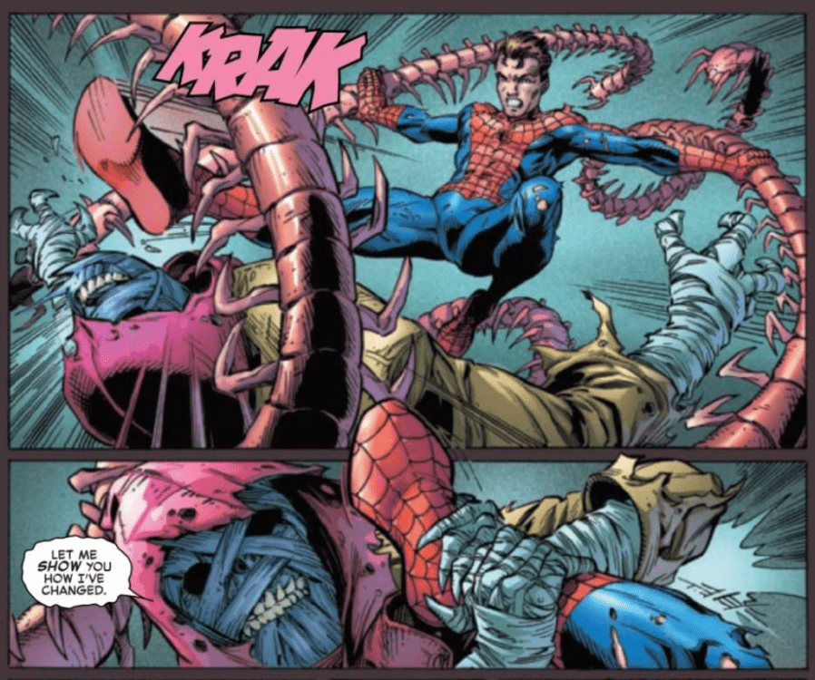 The Amazing Spider-Man #54 Art Example