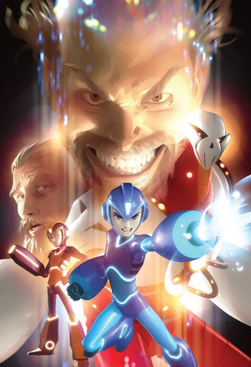 Mega Man: Fully Charged #5 Variant Cover
