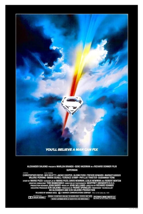 Superman The Movie poster