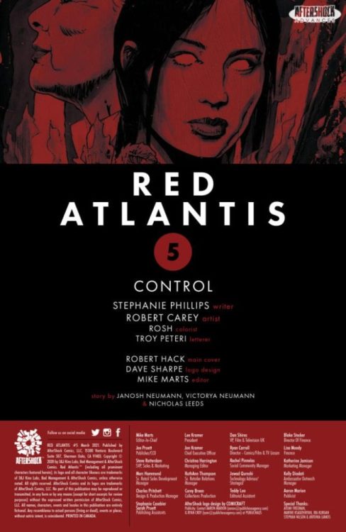 5-Page Preview: RED ATLANTIS #5