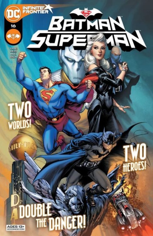 BATMAN/SUPERMAN #16: The Finest Of Their Worlds Collide | Monkeys Fighting  Robots