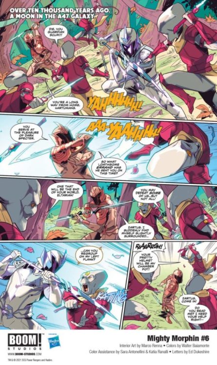 Exclusive Preview: MIGHTY MORPHIN #6