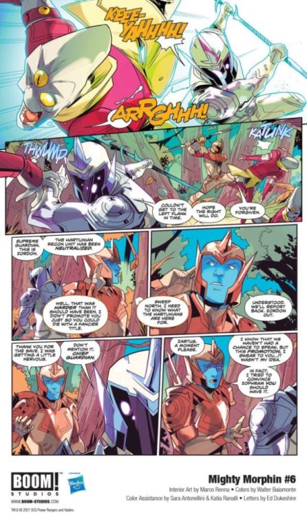 Exclusive Preview: MIGHTY MORPHIN #6