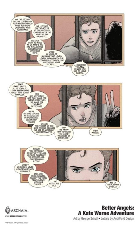 Exclusive Preview: BETTER ANGELS: A KATE WARNE ADVENTURE