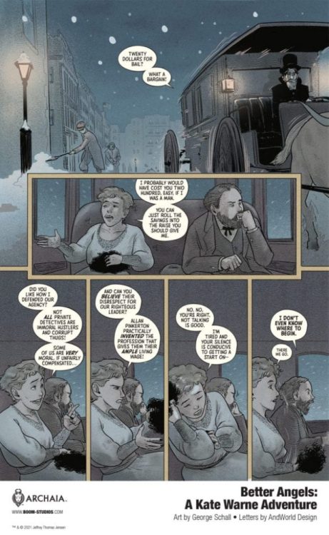 Exclusive Preview: BETTER ANGELS: A KATE WARNE ADVENTURE