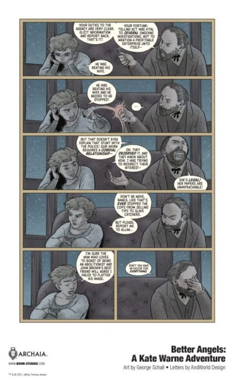 Exclusive Preview: BETTER ANGELS: A KATE WARNE ADVENTURE