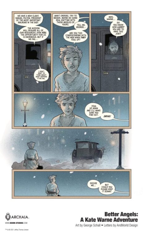 Exclusive Preview: BETTER ANGELS: A KATE WARNE ADVENTURE