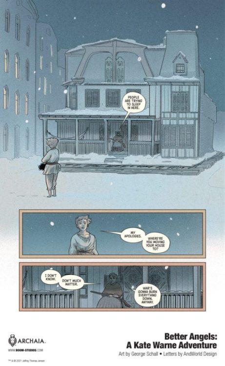 Exclusive Preview: BETTER ANGELS: A KATE WARNE ADVENTURE