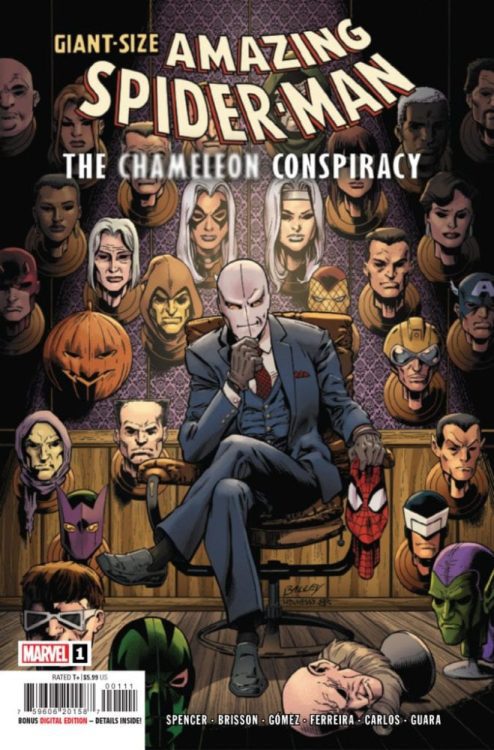amazing spider-man chameleon conspiracy exclusive marvel comics preview
