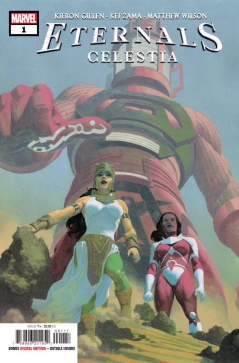marvel comics exclusive preview eternals celestia #1