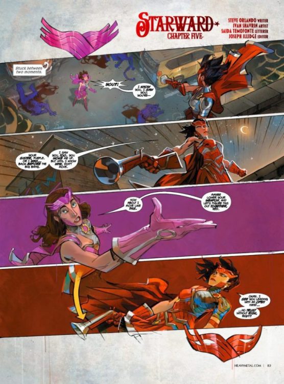 heavy metal magazine exclusive preview starward chapter 5 five