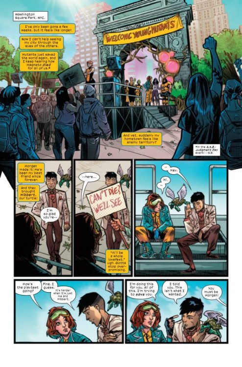 New Mutants #28 — You Don't Read Comics