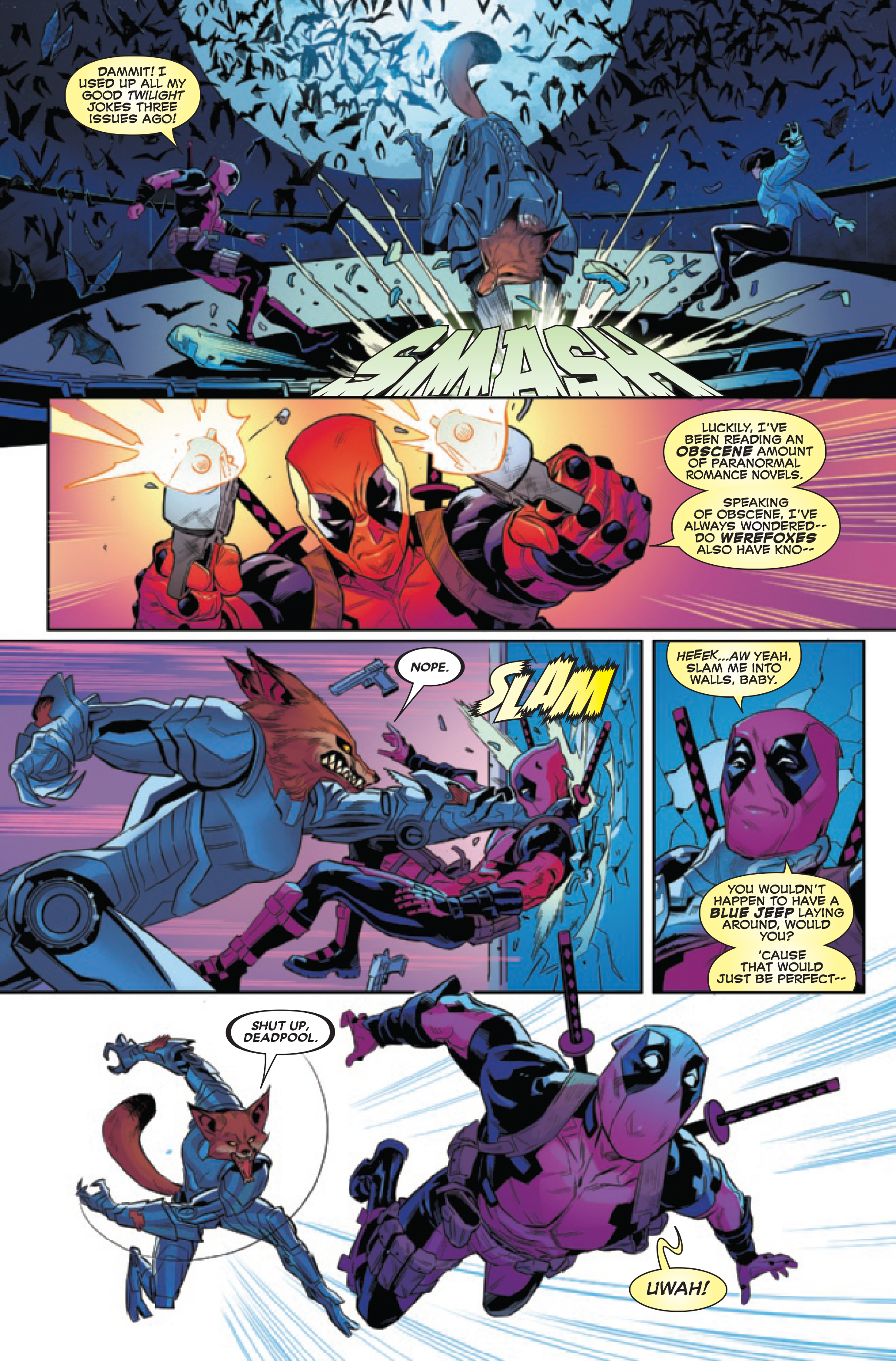Deadpool (Fox) vs Usagi (Juni Taisen) - Battles - Comic Vine