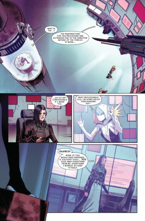 marvel comics exclusive preview spider-gwen shadows clones spider-man spider-verse