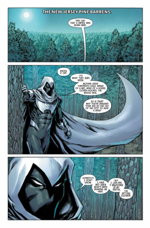 marvel comics exclusive preview moon knight annual contest of chaos