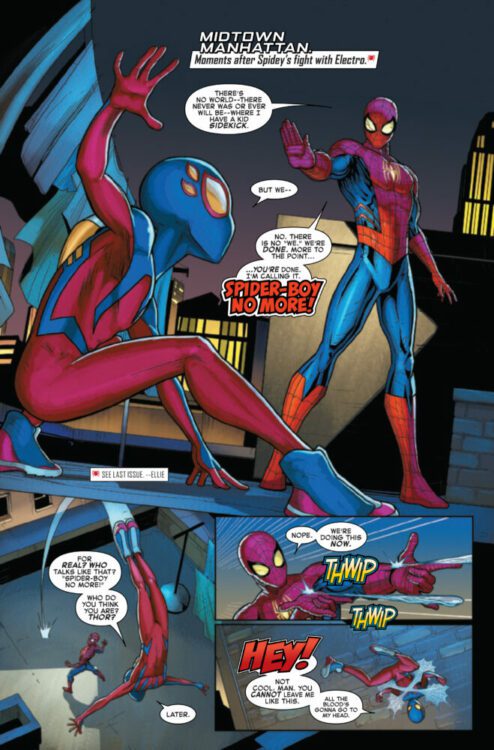 marvel comics exclusive preview spider-man spider-boy