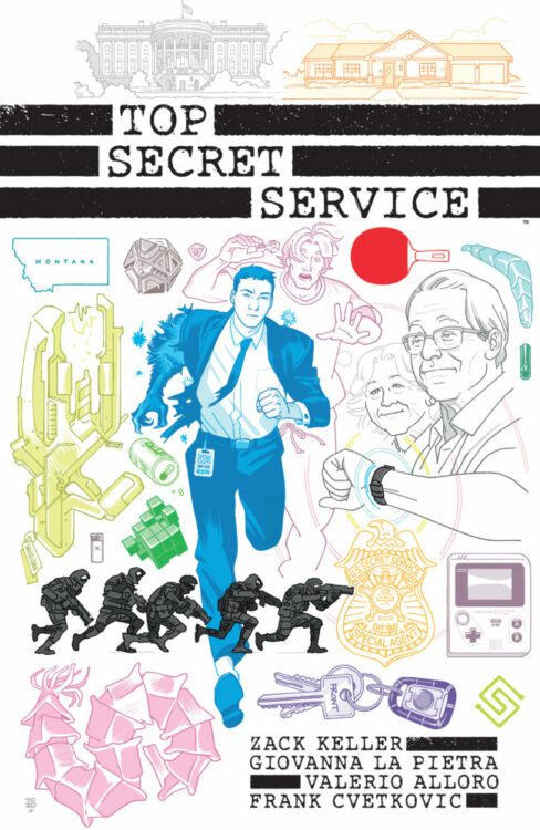 top secret service dark horse comics exclusive announcement zack keller Giovanna LaPietra